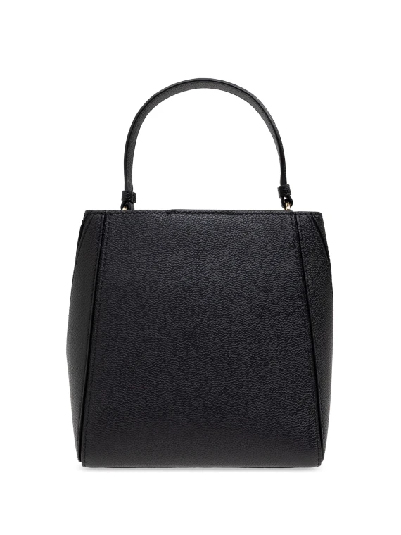 McGraw Bucket Bag Black Leather