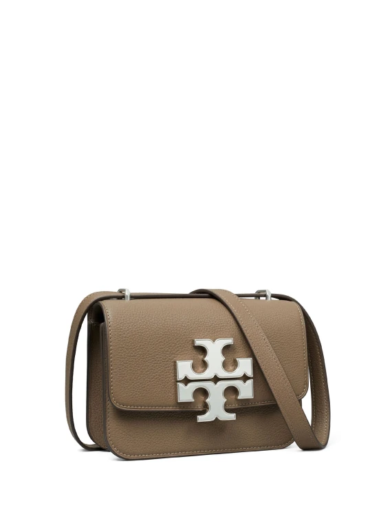 Borsa piccola Eleanor cenere in pelle