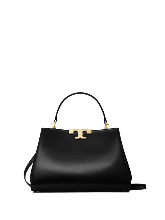 Eleanor Leather Satchel Bag with Shoulder Strap