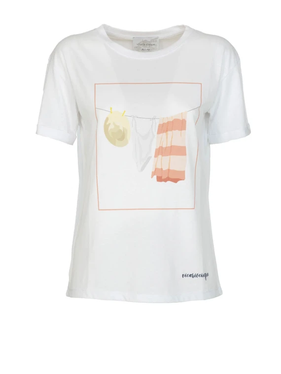 VICARIO CINQUE T-shirts and Polos White