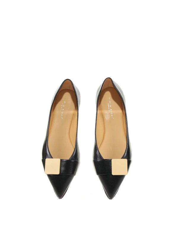 Ballerina con dettaglio placca