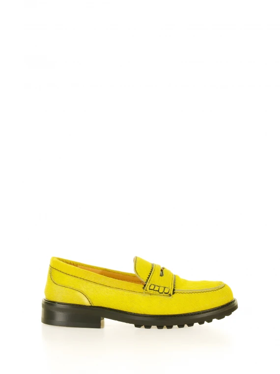 Mocassino Pony giallo