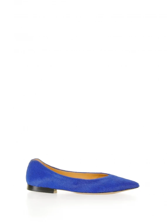 Ballerina flat blu