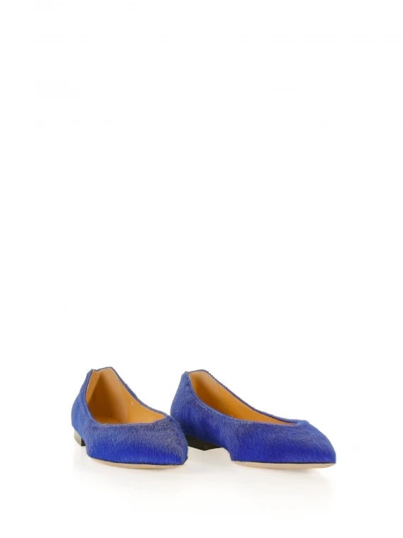 Ballerina flat blu