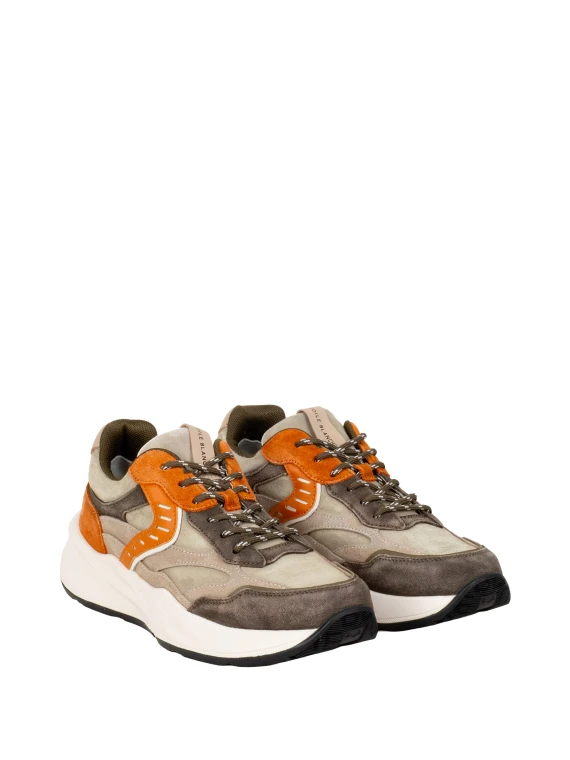 Sneakers FANGO BEIGE ARANCIO