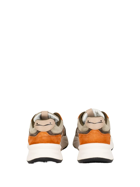 Sneakers FANGO BEIGE ARANCIO