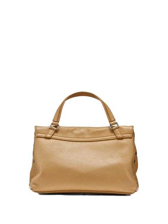 Borsa a Mano Postina Daily S marrone in pelle