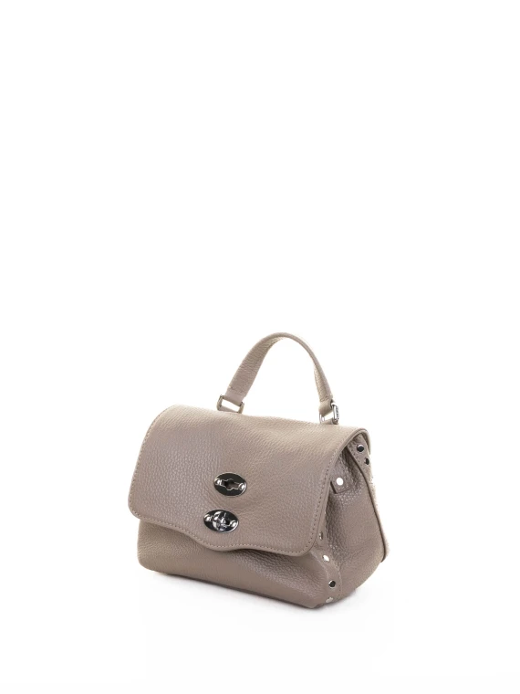 Borsa a mano Postina Daily Baby in pelle con tracolla