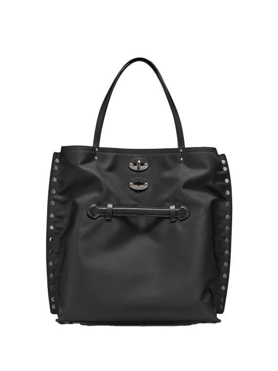 Shopping donna A'spasso in nylon nero
