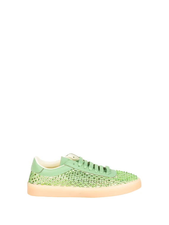 Sneakers STRASS LIGHT GREEN