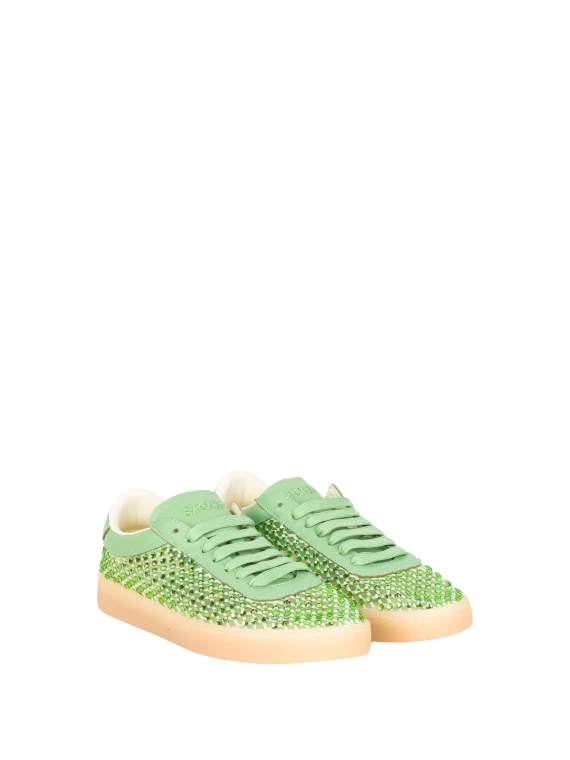 Sneakers STRASS LIGHT GREEN