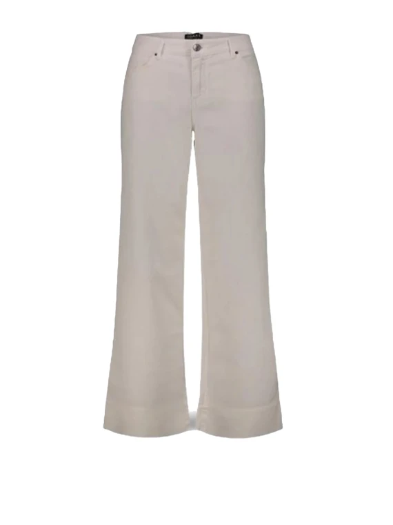 Pantalone donna palazzo beige