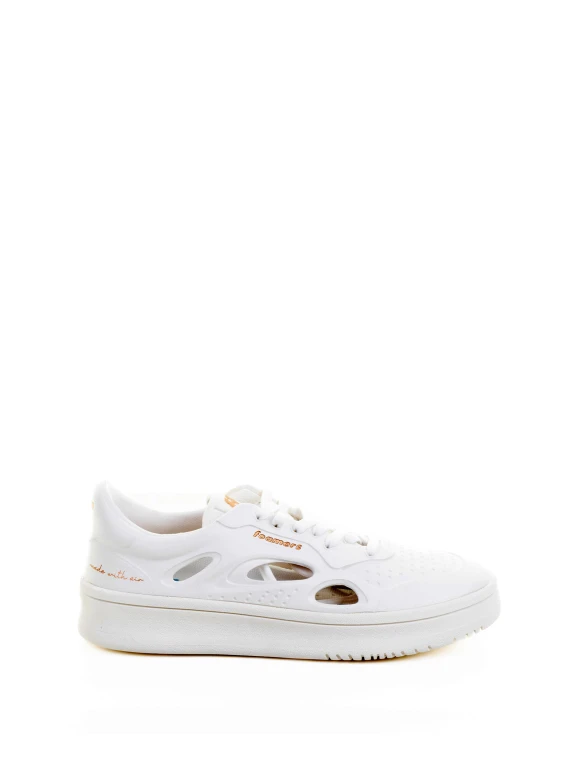 White Leather Sneaker