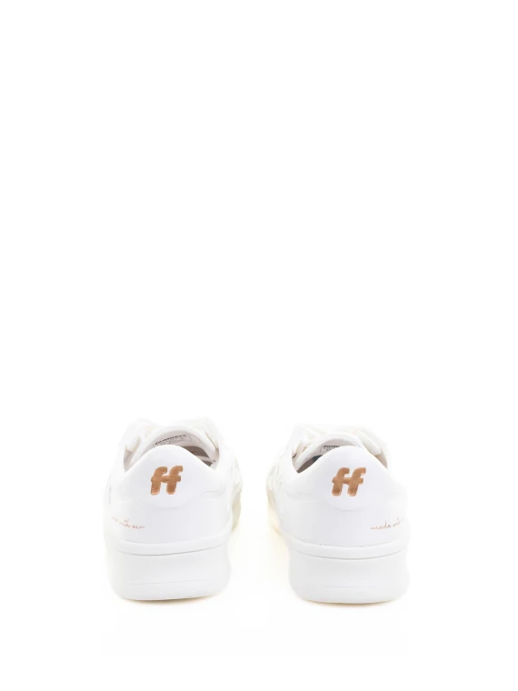 White Leather Sneaker