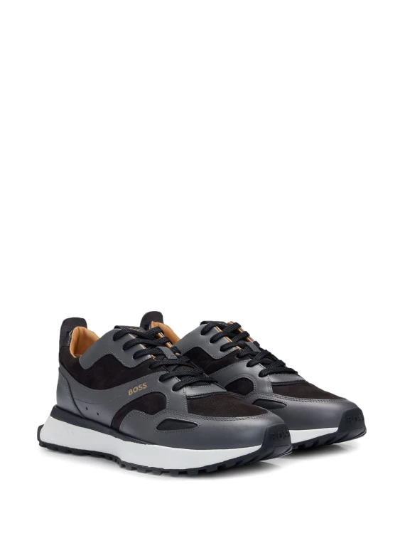Men's Leather and Suede Sneaker