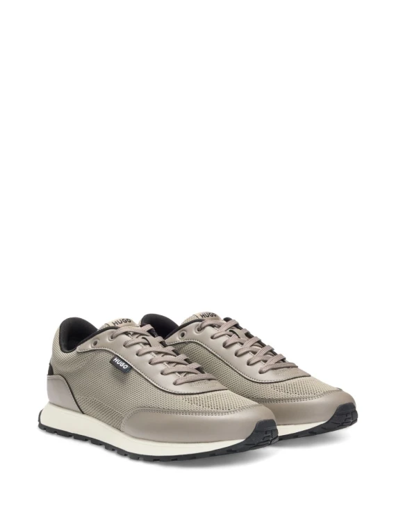 Sneaker greige uomo