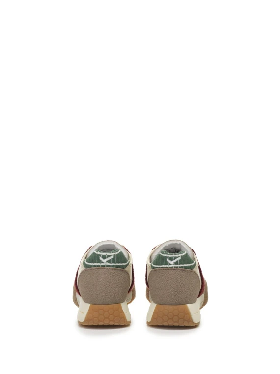 Sneakers donna noce e bordeaux