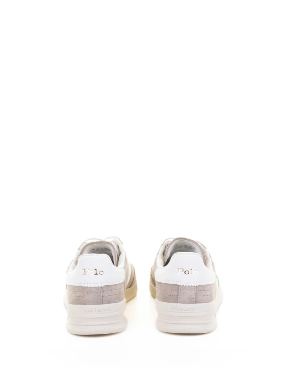 Beige suede sneaker