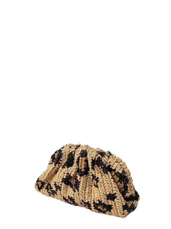 Pochette Game in crochet animalier