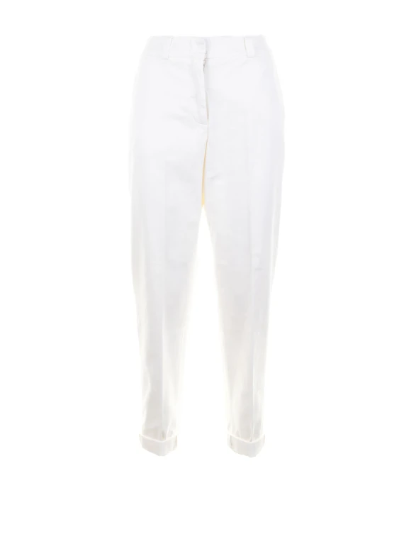Pantaloni BIANCO NATURALE