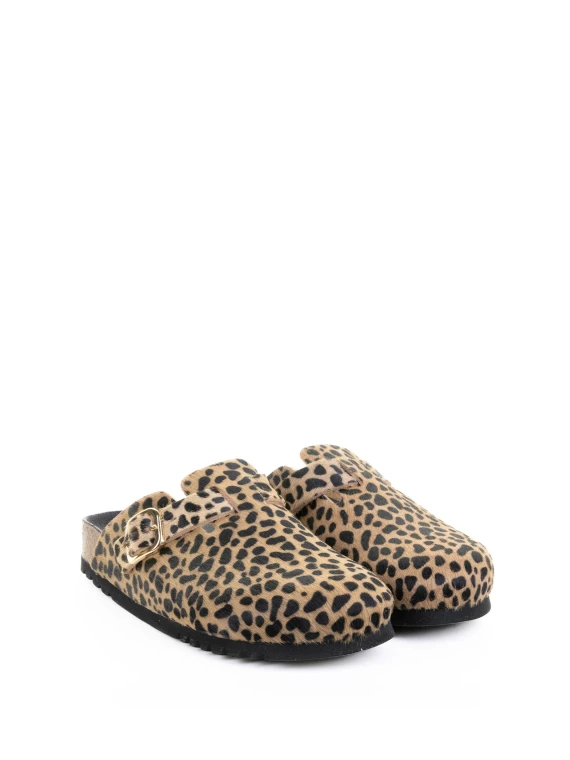 Leopard Pony Sabot