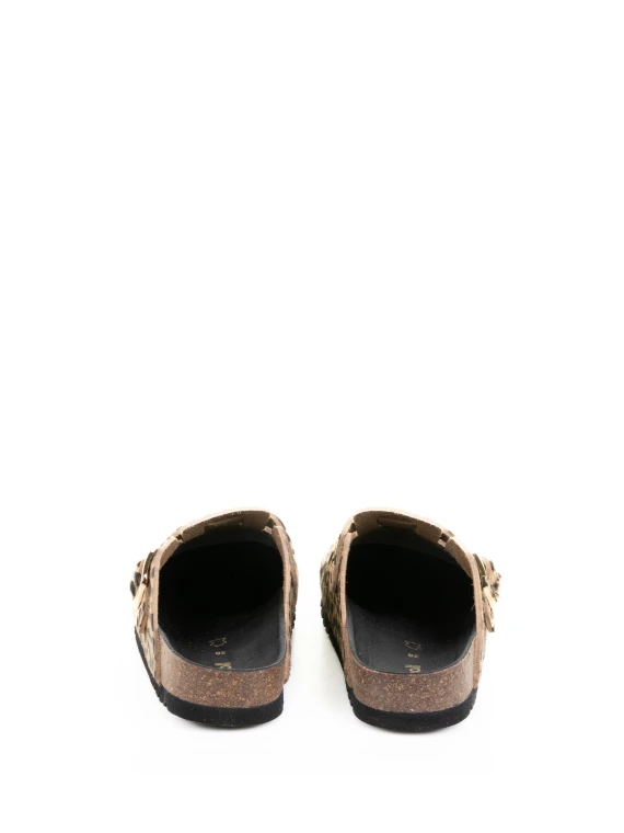 Leopard Pony Sabot