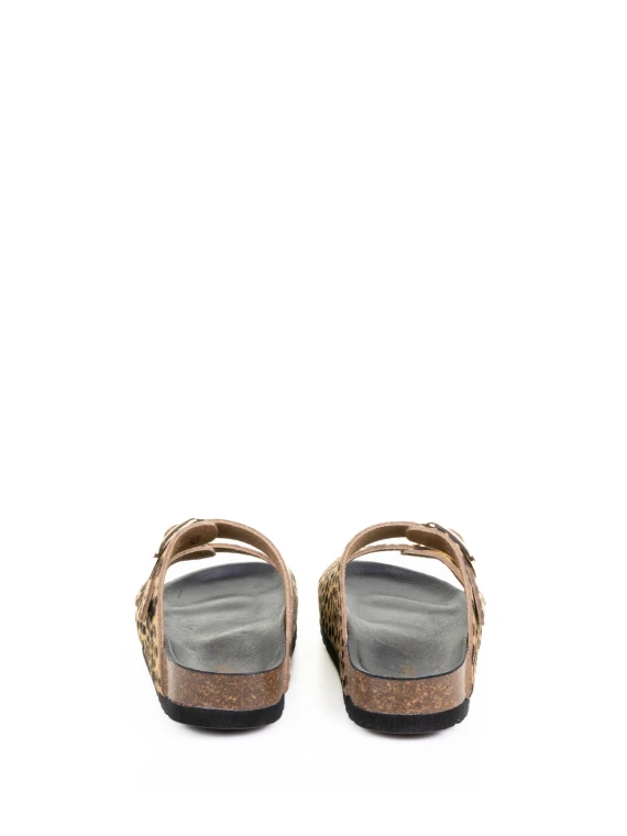 Noelle Leopard Slipper