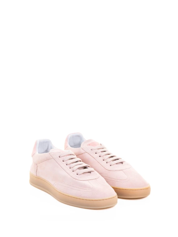 Women's Sneaker in Pink Suede