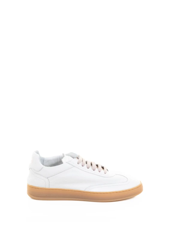 Sneaker donna in suede bianco
