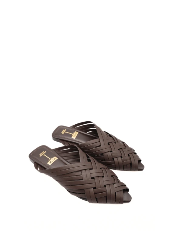 SPAZIO CORRIDONI Sandals Brown