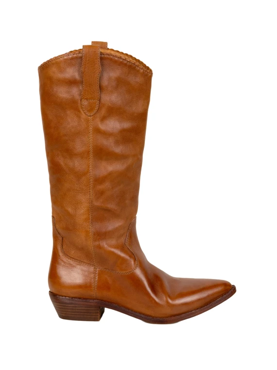 Boots Leather Brown